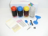 Inkoustová sada 3x 30ml Barevná - Color/ 30ml čistič + Přísluš. / ProfiEdice