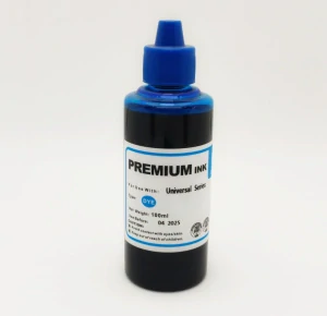Inkoust Premium azurový, modrý, cyan kompatibilní 100ml pro Epson EcoTank L, ET Pro série
